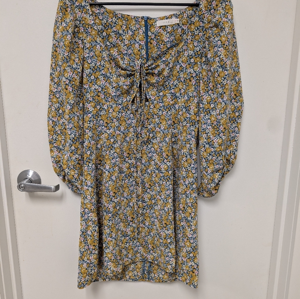 LUSH Floral Long Sleeve Dress